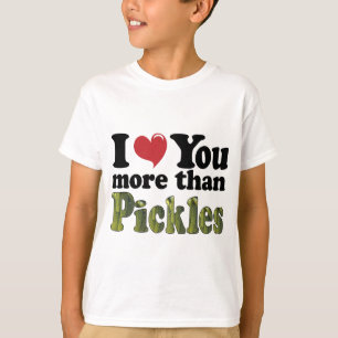 Camiseta Te Amo Más Que Pepinillos