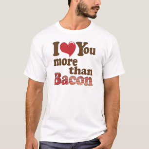 Camiseta Te Amo Más Que Tocino