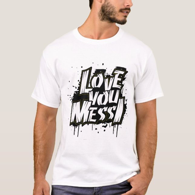 CAMISETA TE AMO MESSI (Anverso)