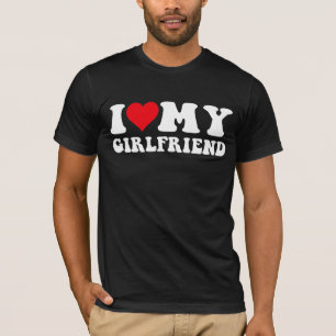 Camiseta Te Amo Mi Novia, Me Encanta Mi Novia