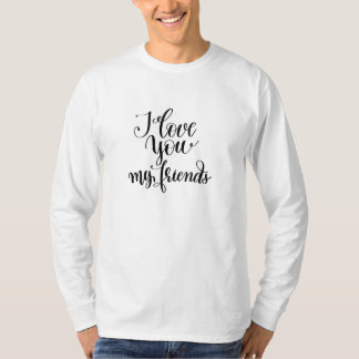 Camiseta Te Amo Mis Amigos