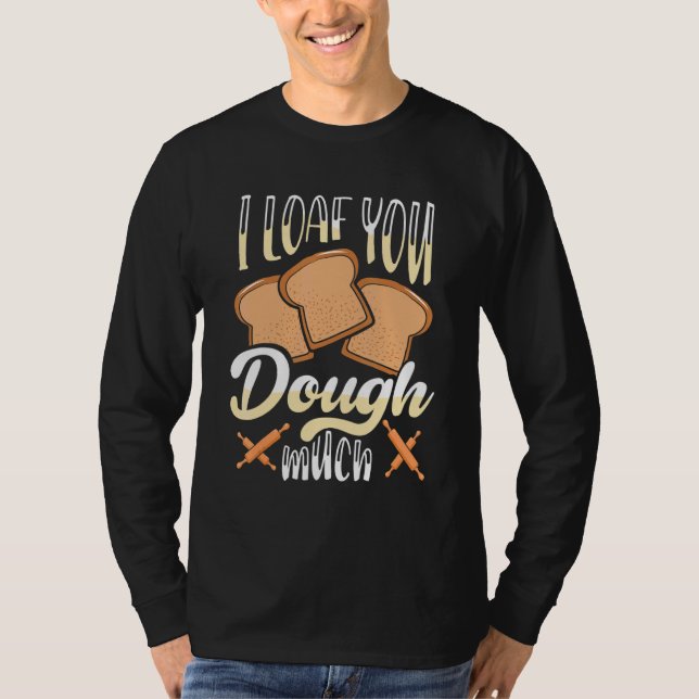 Camiseta Te Amo Mucha Masa Pan (Anverso)