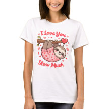 Te Amo Mucho Lento Cute Sloth San Valentín