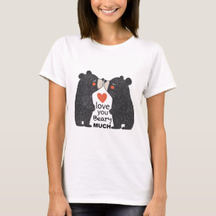 Camiseta Te Amo Mucho Oso