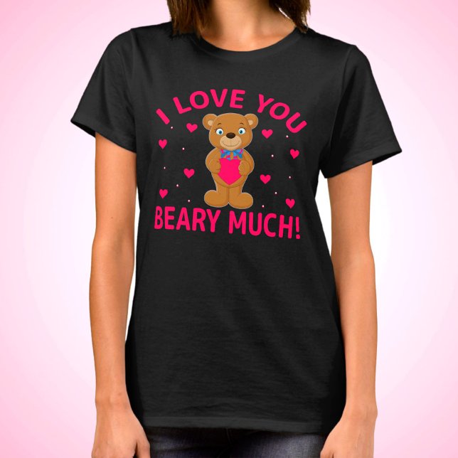 Camiseta Te Amo Mucho Teddy Bear (Subido por el creador)