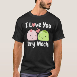 Camiseta Te Amo Muy Mochi Sorbet Popsicle Ice Cream