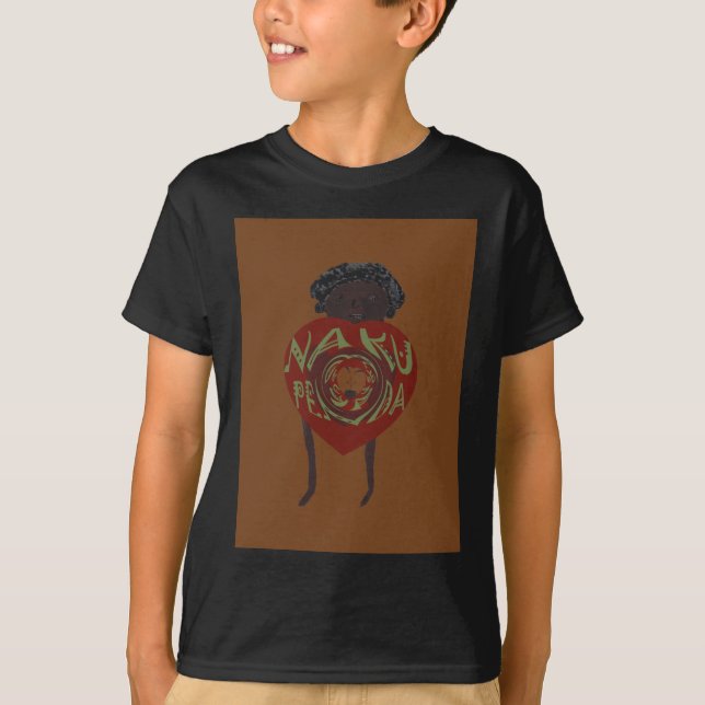 Camiseta ¡Te amo! Nakupenda Sana (Anverso)