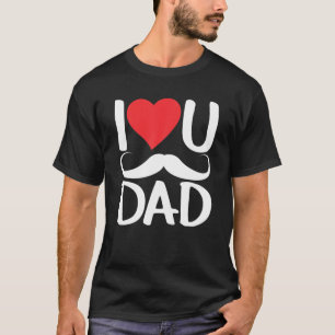 Camiseta Te Amo Papá Dice El Día Del Padre Papi P