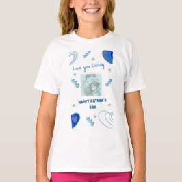 Camiseta Te Amo Papá Feliz Día del Padre