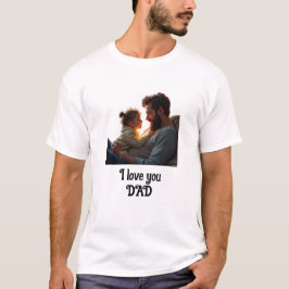 Camiseta Te Amo Papá - Padre Encantador