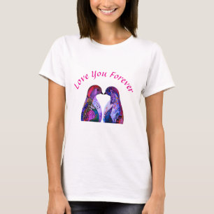 Camiseta "Te amo para siempre" - El gentil abrazo del amor