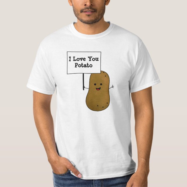 Camiseta Te Amo Patata (Anverso)
