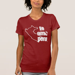 Camiseta Te Amo Perú