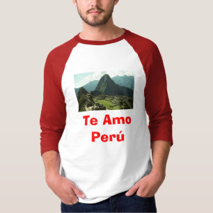 Camiseta Te Amo Perú