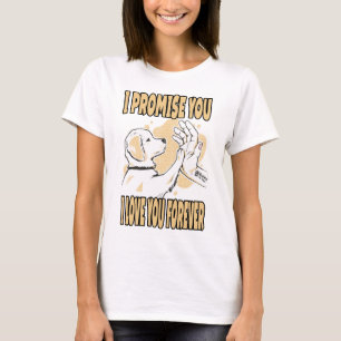Camiseta Te Amo Por Siempre Las Mujeres Blancas
