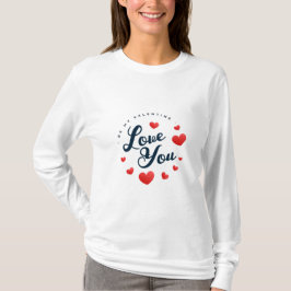 Camiseta Te amo ser mi Valentín