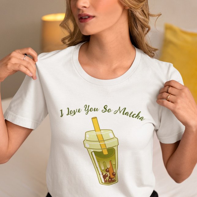 Camiseta Te Amo Tan Matcha, Matcha (Subido por el creador)