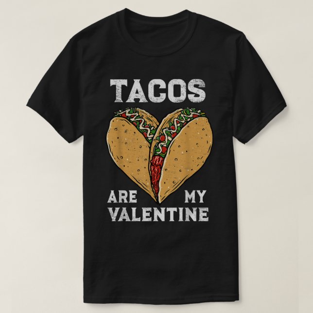 Camiseta Te Amo, Tequila, Graciosa Anti Valentine Day Tee,  (Diseño del anverso)
