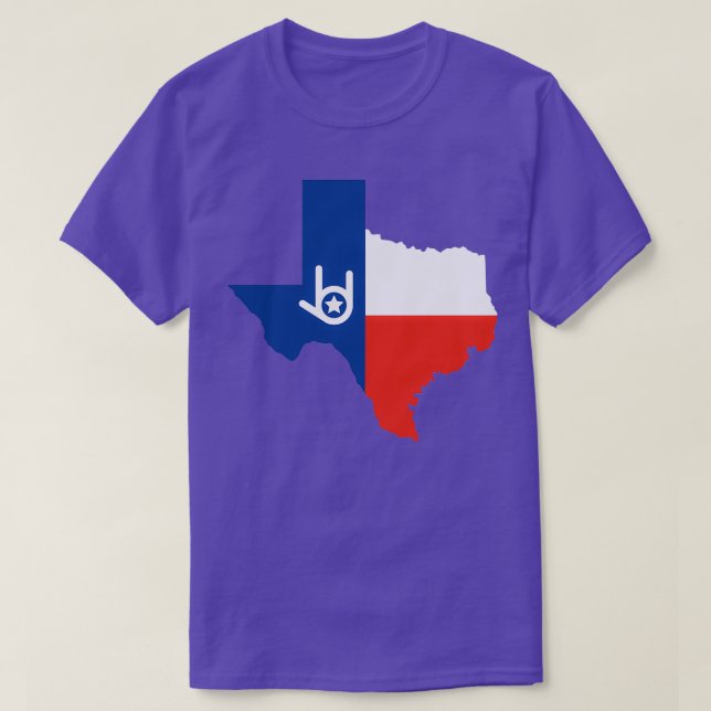 Camiseta Te Amo Texas (Diseño del anverso)