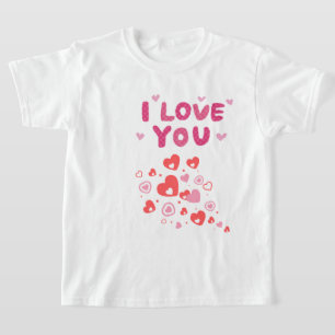 Camiseta Te amo tishart es una pareja romántica en waterco