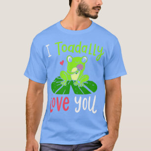 Camiseta Te Amo Todosamente Cana Rana Temática Animal Pun C