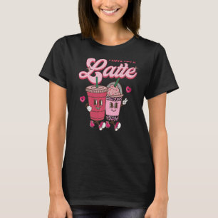 Camiseta Te Amo Un Café De Latte Amantes Valentines Coincid