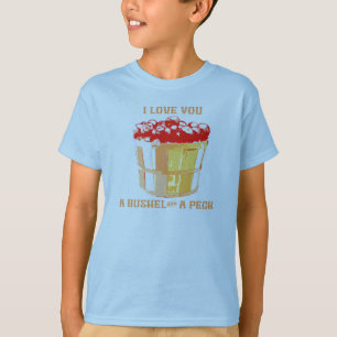 Camiseta Te amo un celemín y un peck