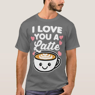 Camiseta Te Amo Un Latte