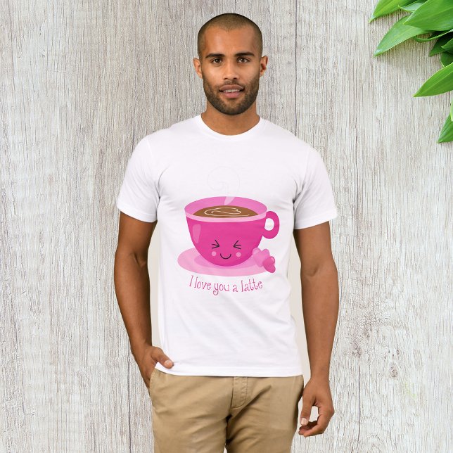 Camiseta Te Amo Un Latte (Subido por el creador)