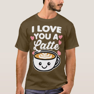 Camiseta Te Amo Un Latte