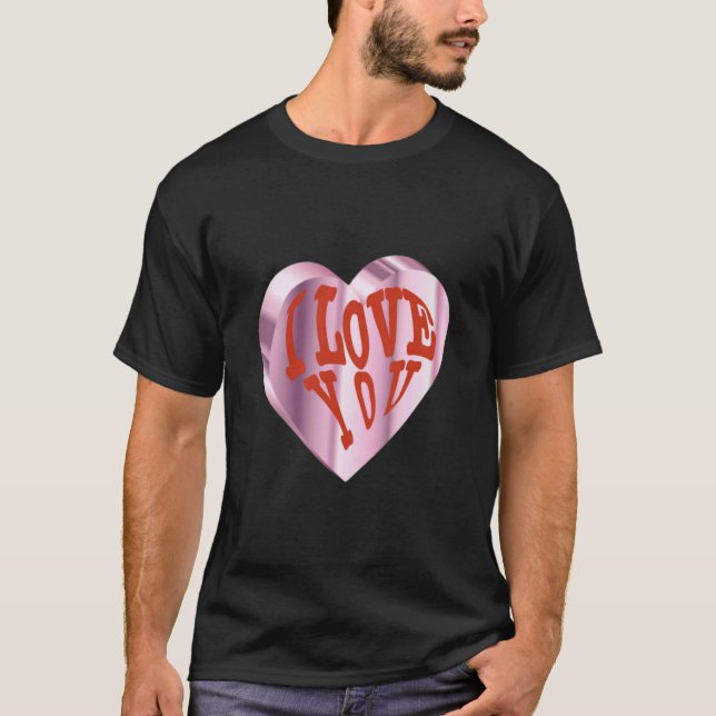 Camiseta Te Amo Valentine (Anverso)