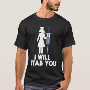Camiseta Te Apuñalaré Graduando Graduación Graduada Gratuit