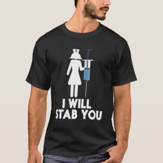 Camiseta Te Apuñalaré Graduando Graduación Graduada Gratuit