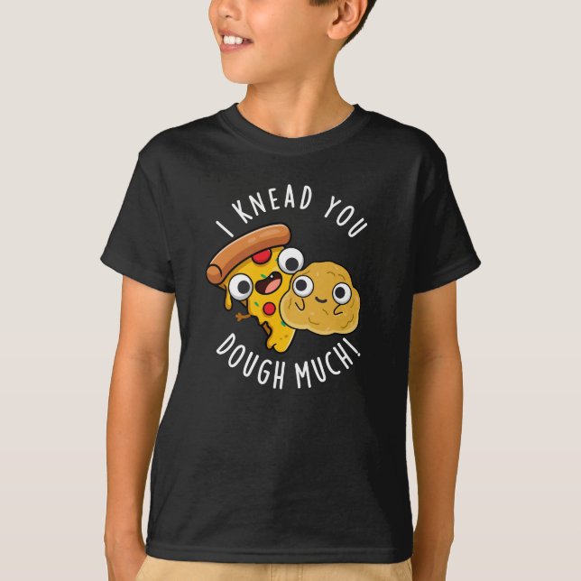 Camiseta Te Arrojé, Dough Mucho Gracioso Pun Dark BG (Anverso)