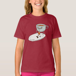 Camiseta Té Bagger Cup y Plate Kitchen Humor Domingo T