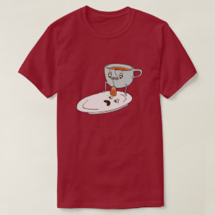 Camiseta Té Bagger Cup y Plate Kitchen Humor Domingo T
