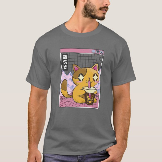 Camiseta Té Boba Japón Otaku Anime 80 (Anverso)