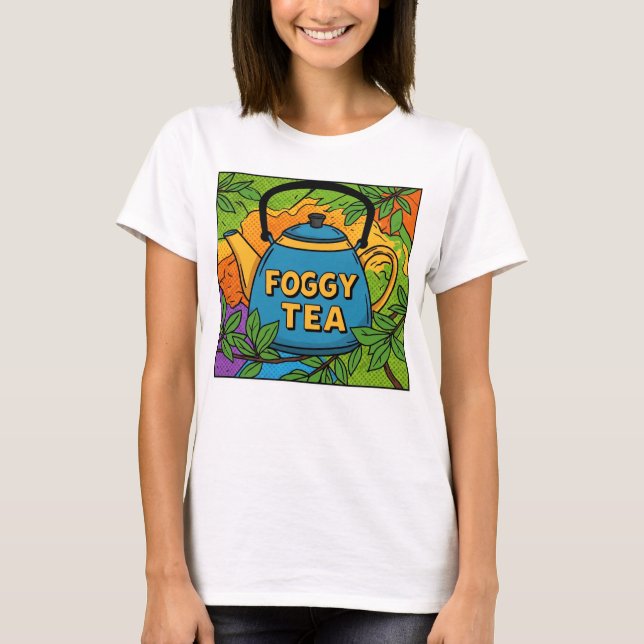 Camiseta Té brumoso (Anverso)