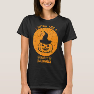 Camiseta Te Bruto Con Una Calabaza Asustada Por Halloween