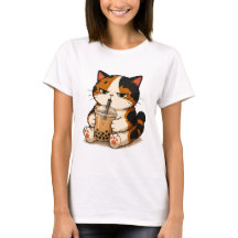Té Burbuja de Gato Calico Gruñón 