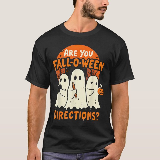 Camiseta ¿Te Caes Cuando Dirige Halloween Maestra Gh (Anverso)