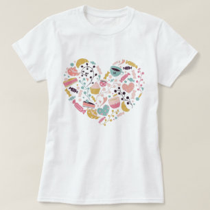 Camiseta Té/café y dulces amor