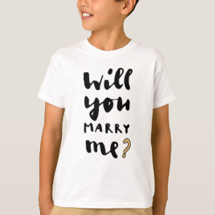 Camiseta ¿Te casarás conmigo?
