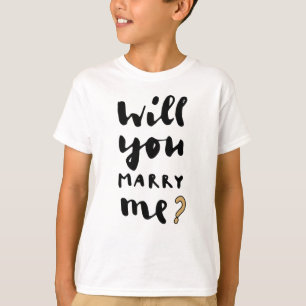 Camiseta ¿Te casarás conmigo?