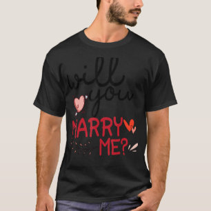 Camiseta ¿Te Casarás Conmigo Fiesta de Despedida de Soltera