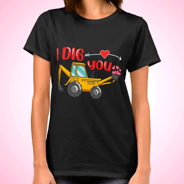 Camiseta Te Cavo Backhoe Valentine (Subido por el creador)