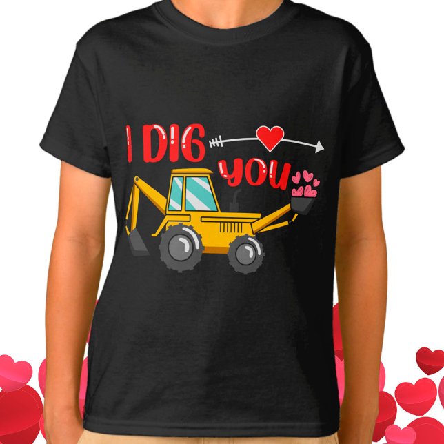 Camiseta Te Cavo Backhoe Valentine (Subido por el creador)