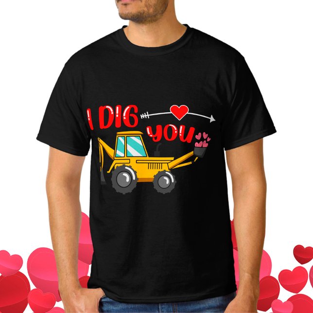 Camiseta Te Cavo Backhoe Valentine (Subido por el creador)