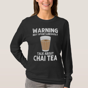 Camiseta Té Chai Para Hombres Mujeres Bebedores De Chai Lat