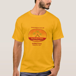 Camiseta Te cruzada de la travesía del grupo de las palmas